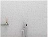 white sparkle wet wall bathroom